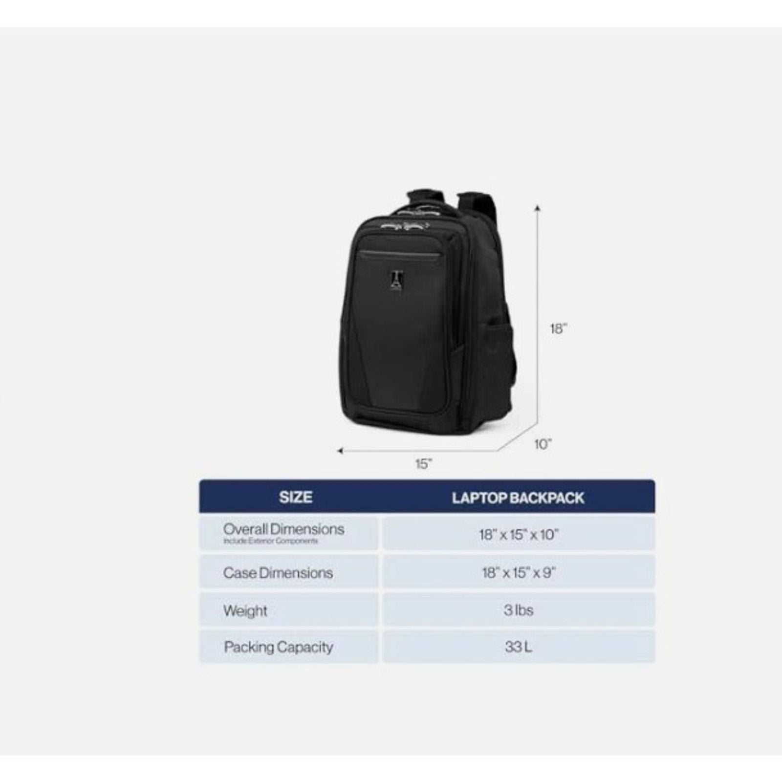 Elite Travelpro Maxlite Lightweight Laptop Backpack Fits 15 Laptop 11 Tablet