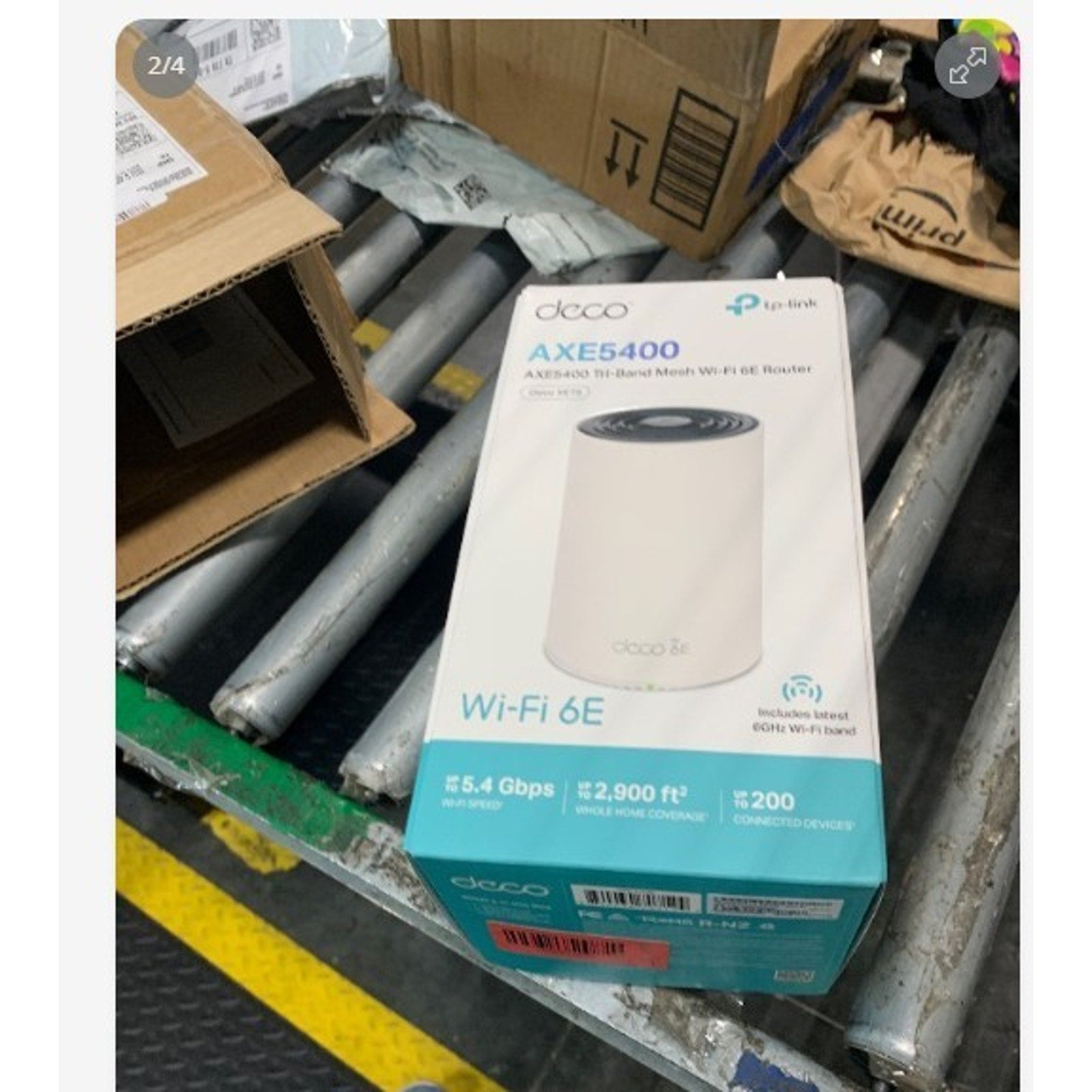 TP-Link Deco AXE5400 Tri-Band WiFi 6E Mesh System(Deco XE75) - Covers up to 2900