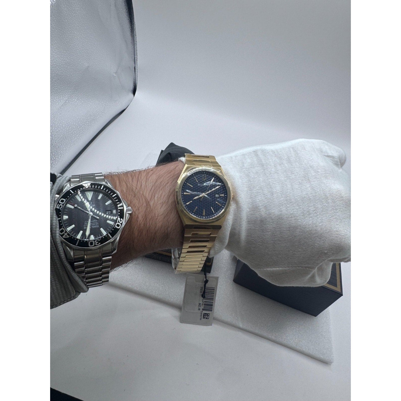 Bulova Classic Gold Stainless Steel Quartz Men's Watch 39mm 97B233 MSRP $425