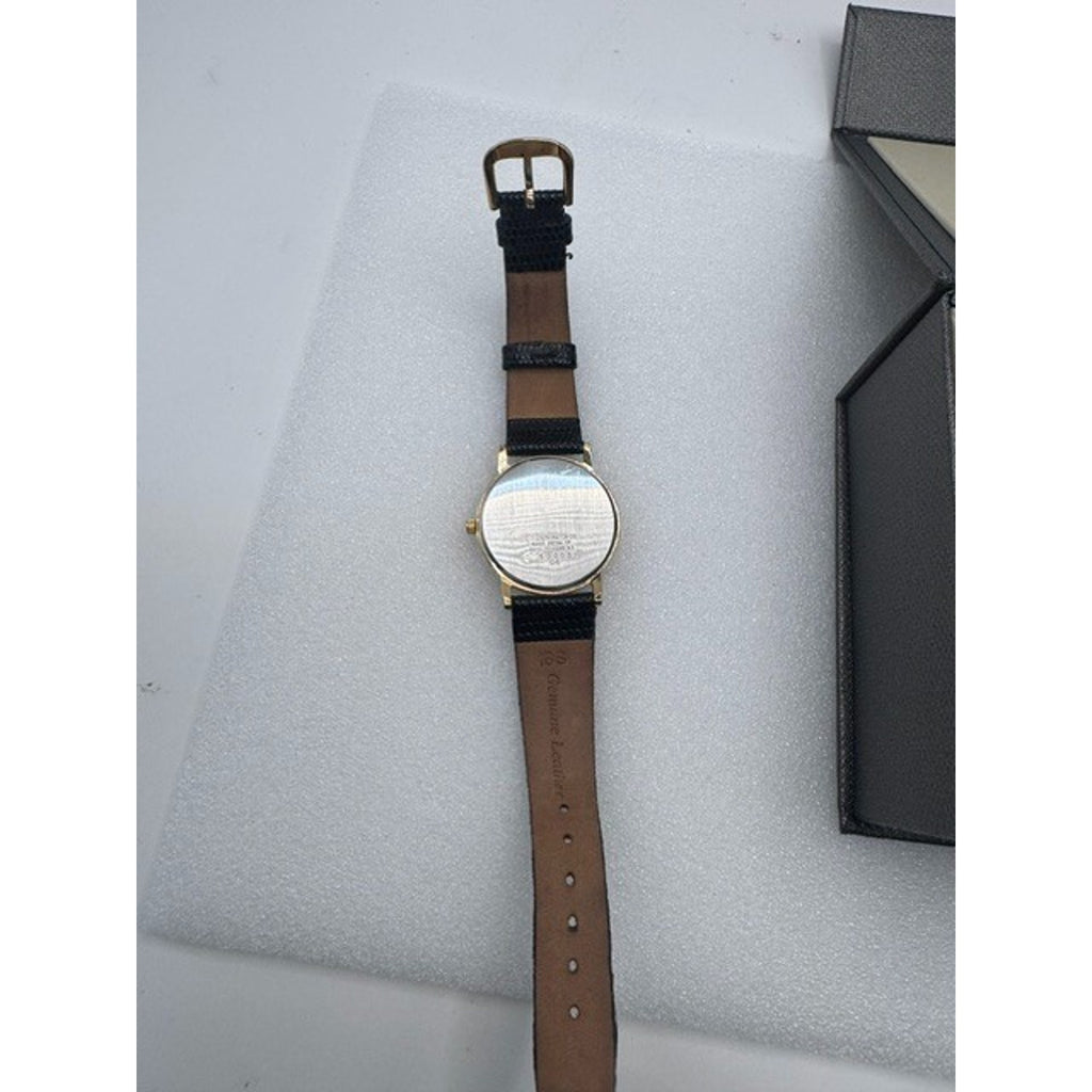 Vintage Mens Citizen Quick Set, Date at Six 6010 T15553 Quartz Japan Wrist Watch