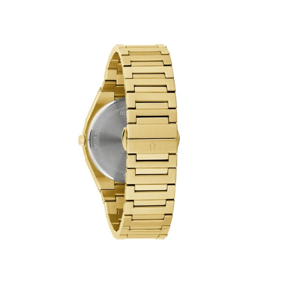 Bulova Classic Gold Stainless Steel Quartz Men's Watch 39mm 97B233 MSRP $425