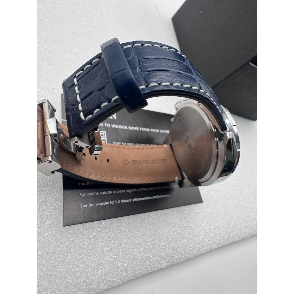 NEW Citizen NAVY CB5918-02L Atomic Time Eco-Drive Perpetual Calendar Men's Watch
