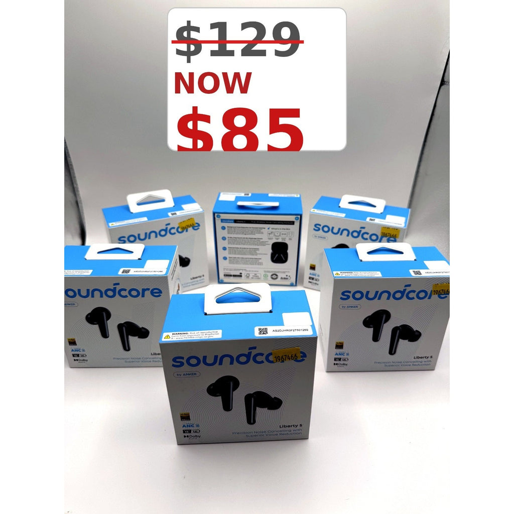NEW SEALED Anker Soundcore Liberty 5 Noise Cancelling Earbuds Black