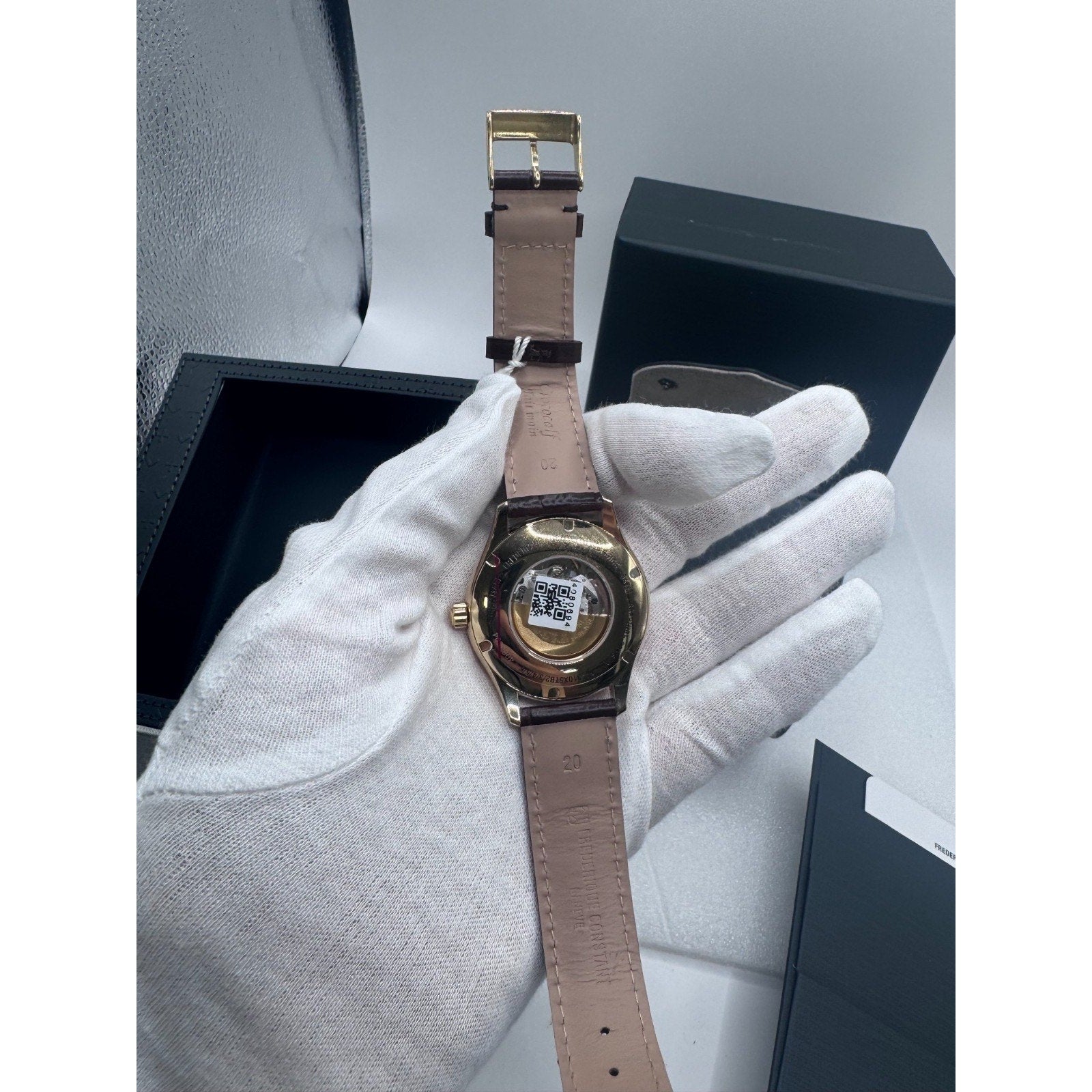 Frederique Constant FC-310MS5B5 Gold Heart Beat Automatic Mens Watch
