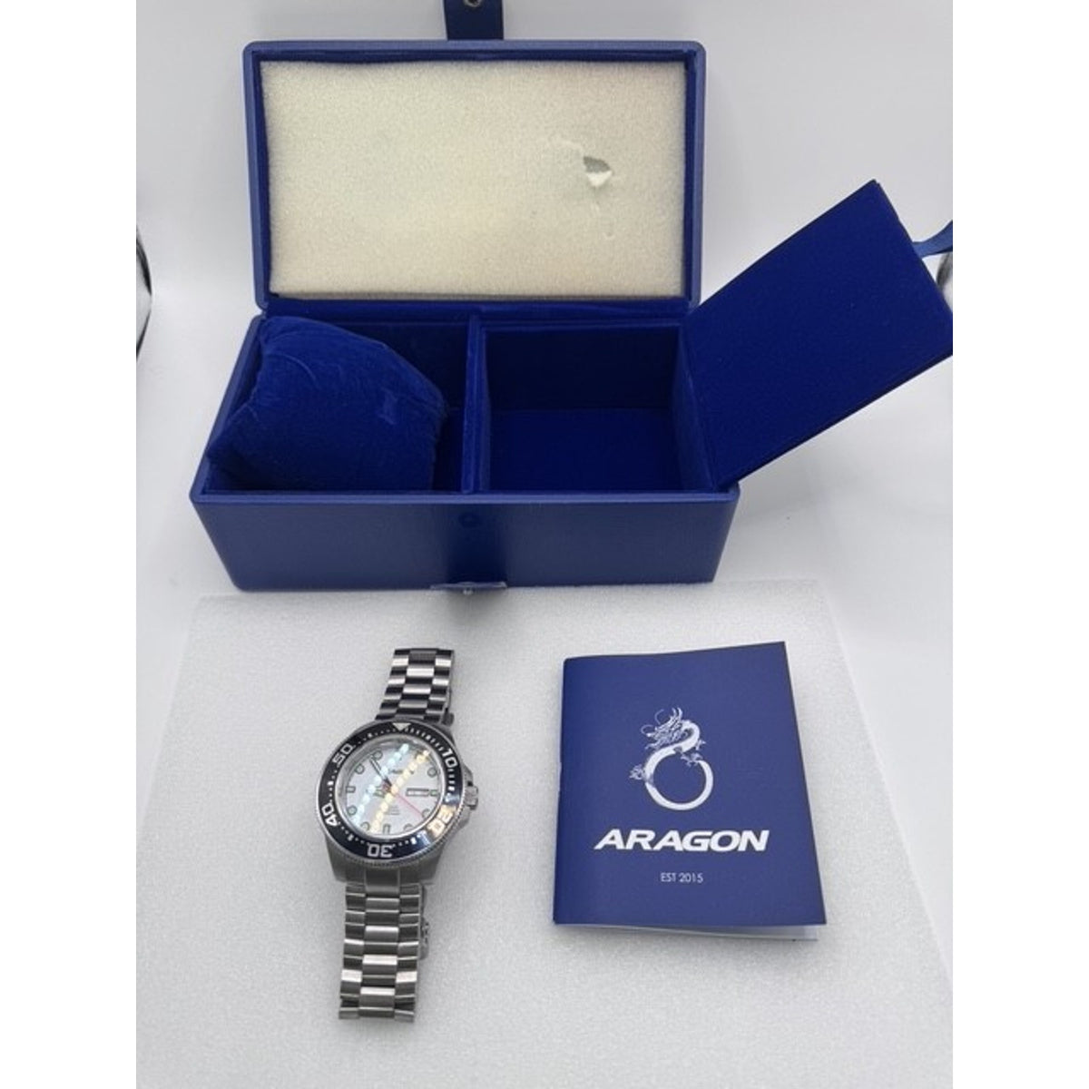 Aragon A054WHT Divemaster NH36A 50mm