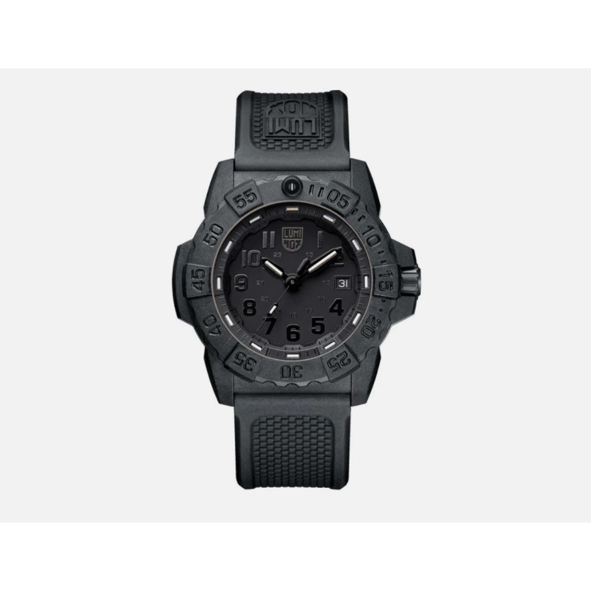 LUMINOX Men Analog Quartz Casual Watch Sport Military Dress Black Dial Waterproo