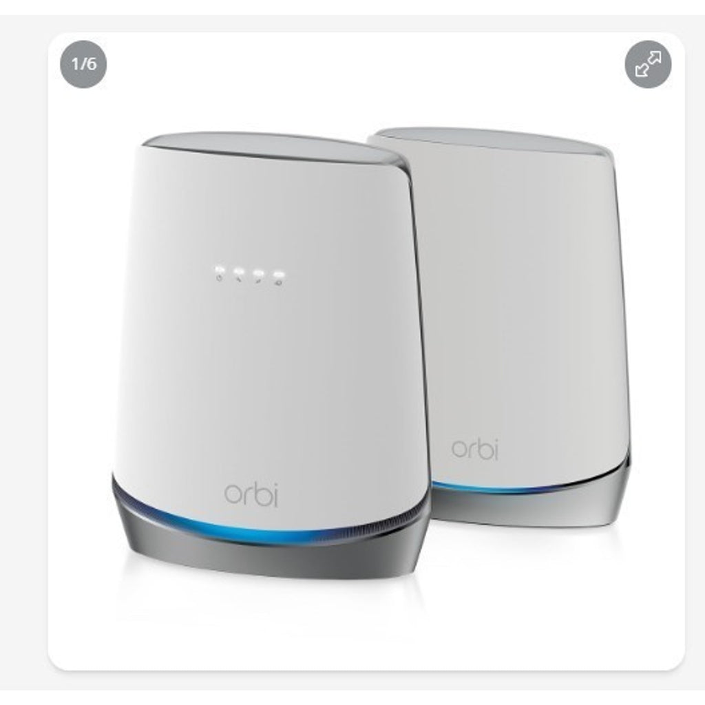 NETGEAR Orbi CBK752 AX4200 Mesh WiFi 6 System + DOCSIS 3.1 Modem - OPEN BOX