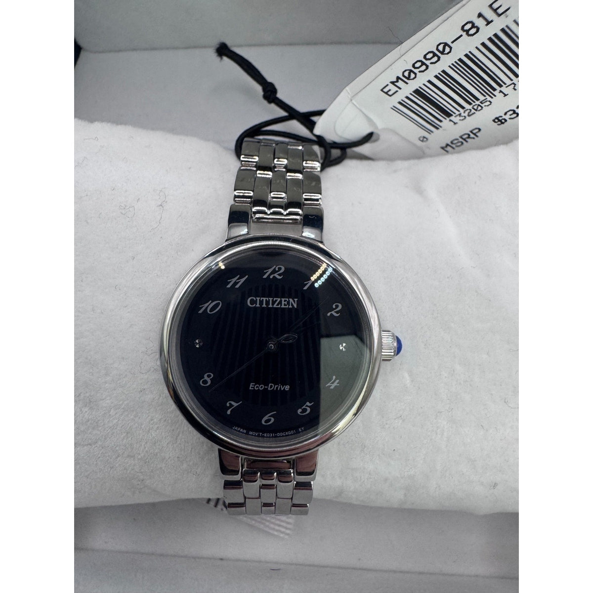 Citizen L Classic Eco-Drive Black Dial Ladies Watch EM0990-81E