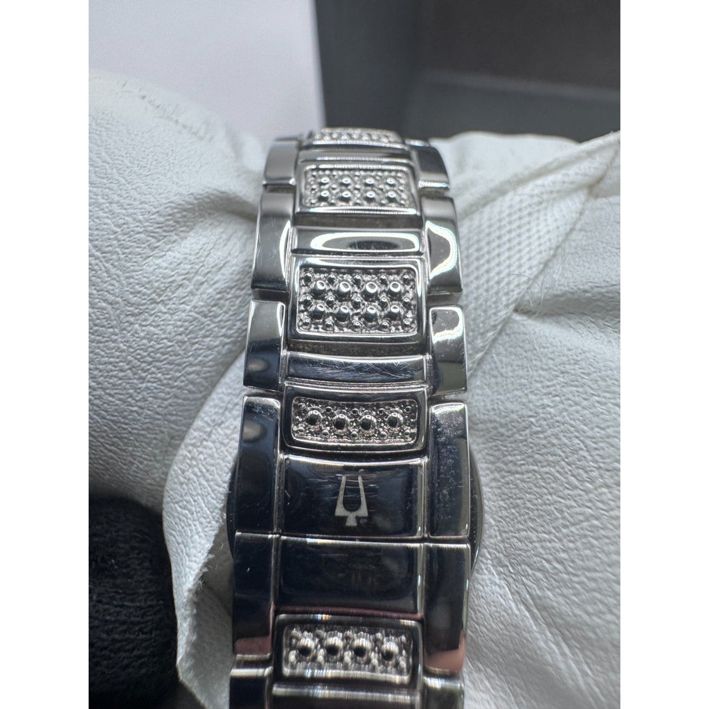 Bulova Women's Crystal MOP Dial Quartz Watch 96L311