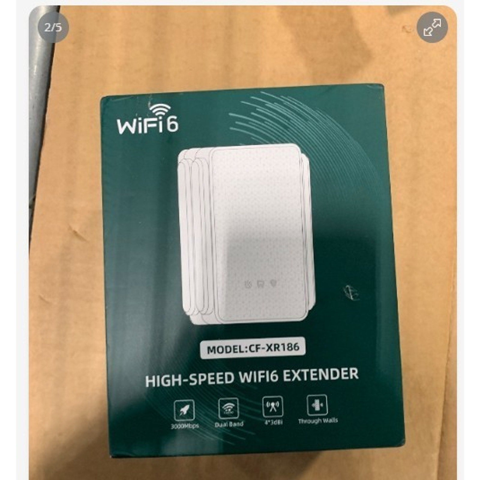 NEW 2026 WiFi 6 Extender Signal Booster, Longest Range up to 19980 sq.ft