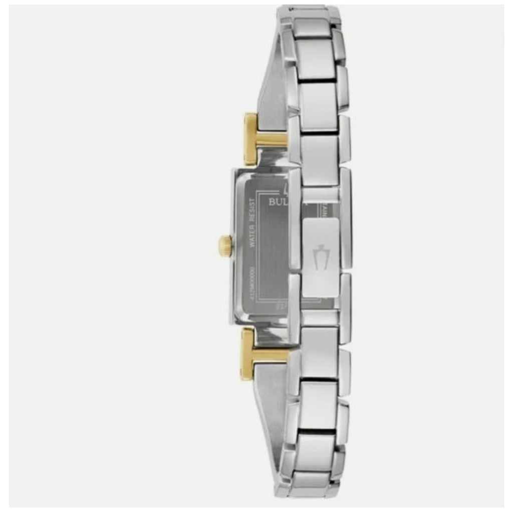 Bulova Classic 98P229 Women's 18x26mm Diamond Two-Tone S/Steel Quartz Watch