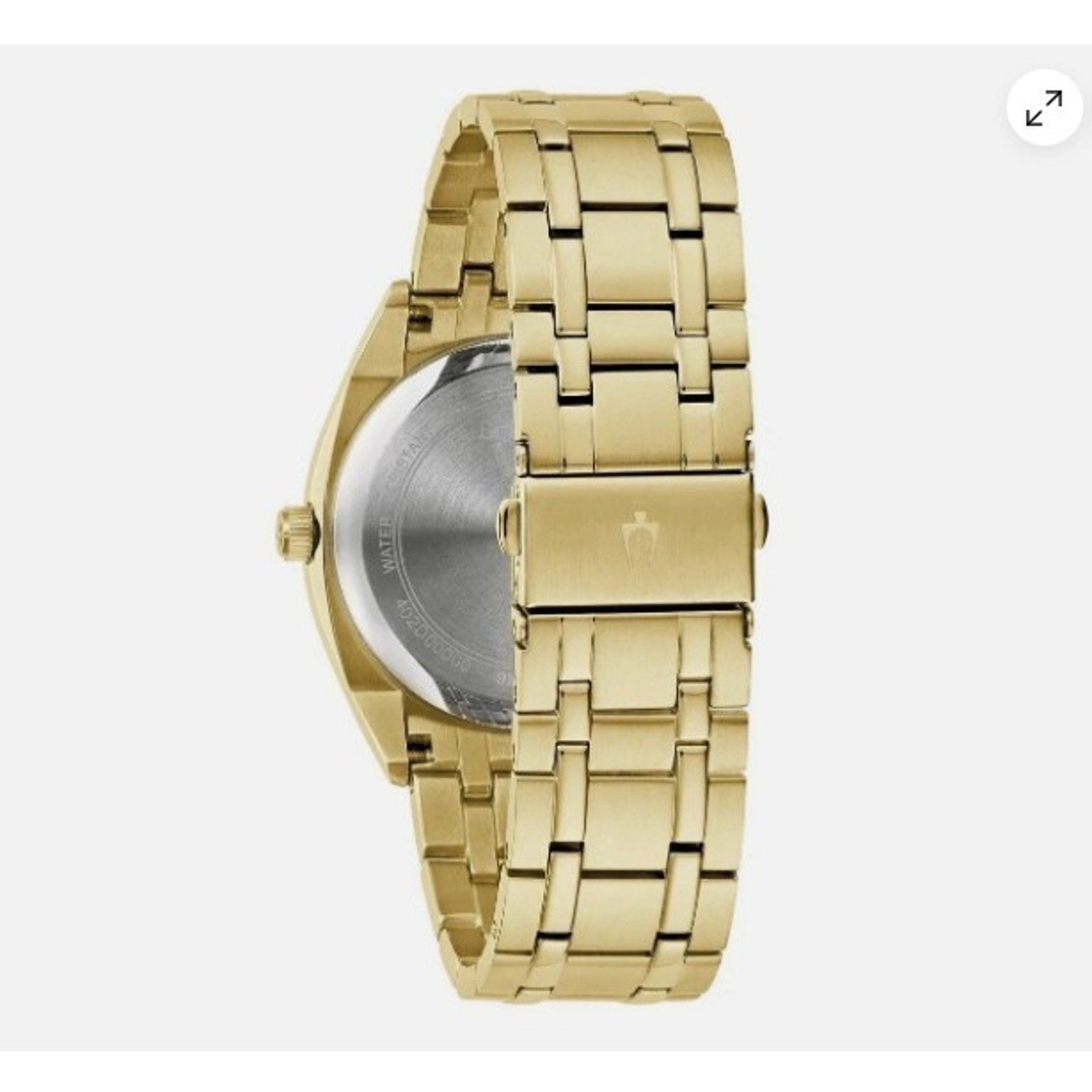 1 Bulova Surveyor 97C115 Gold Stainless Steel Mens Presidential 40mm Watch