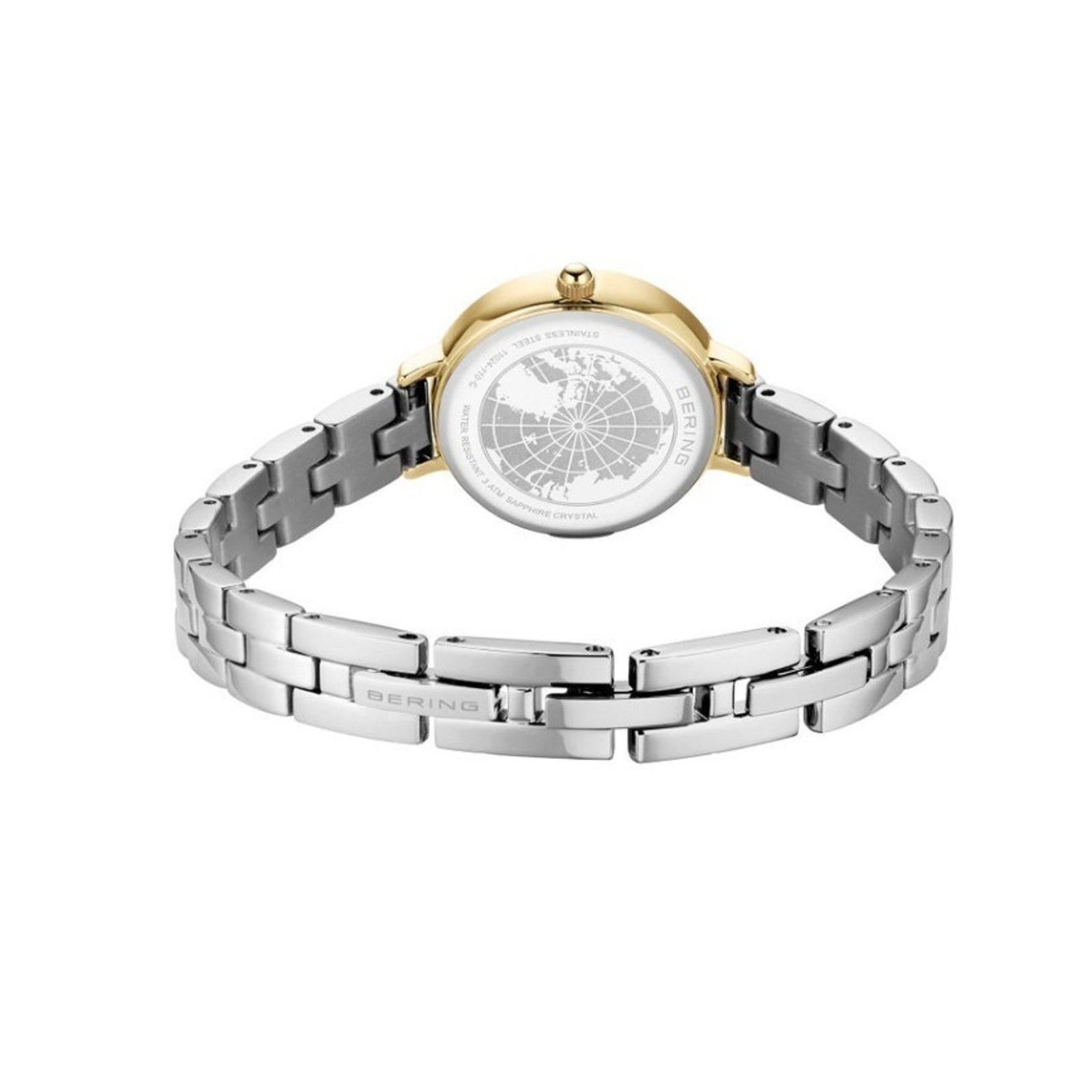 Bering Classic 11024-710-C Silver Dial Two Tone Stainless Steel Women’s Watch