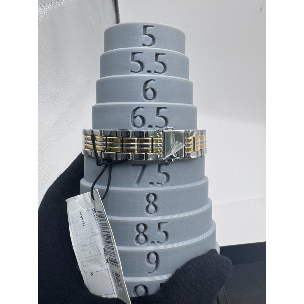 Bulova Women's Quartz Crystal Accent Two-Tone 32mm Watch 98L273 $375 RETAIL