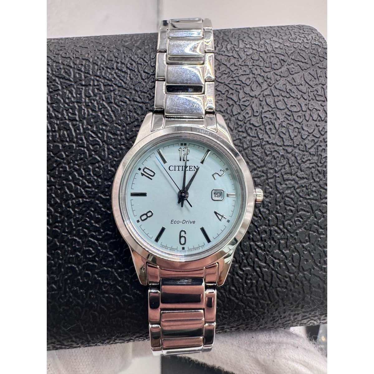 Citizen Lady Eco-Drive Green Dial Watch FE1241-71X