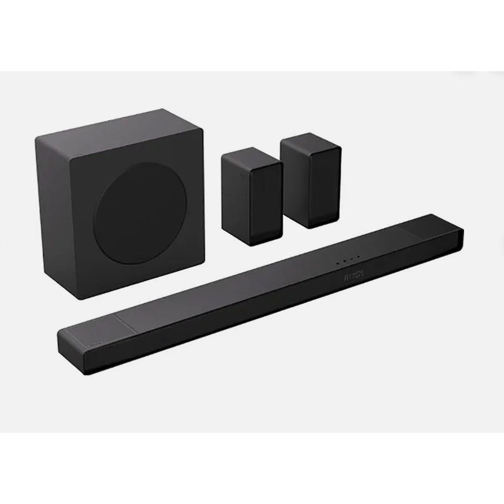 Hisense AX700 5.1.4 CH Dolby Atmos Soundbar Wireless Subwoofer Rear Speakers 4K