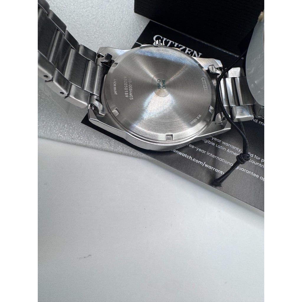 Citizen Marine 1810 Eco-Drive Black Dial Men's Watch AW1816-89E NEW w STICKERS