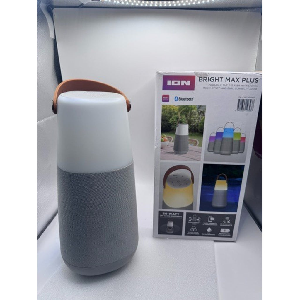ION Audio Bright Max Plus Indoor/Outdoor 360 Degree Bluetooth Speaker