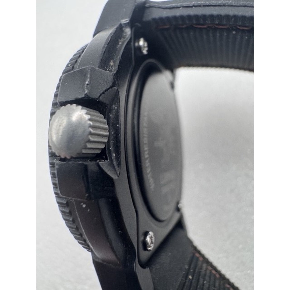Luminox Navy SEAL 3000/3900 V3 Swiss Quartz 200M Black Dive Watch Orange dial