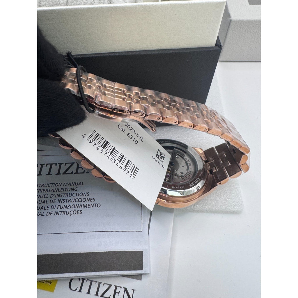 Citizen® Men’s Watch TSUYOSA Blue Dial Gold Automatic