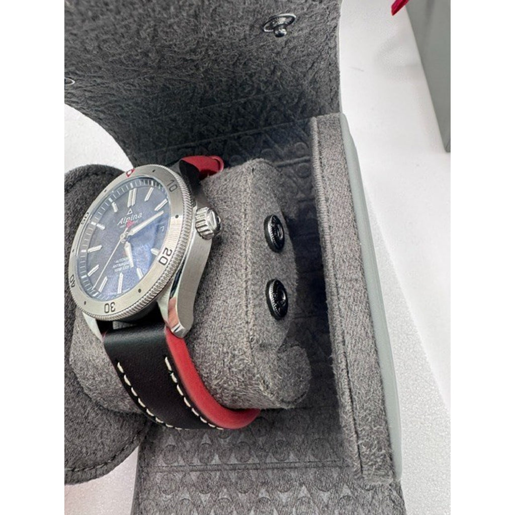 Awesome Swiss Alpina Alpiner 4 Automatic Black Dial 40mm Men's Watch AL-525B4AQ6