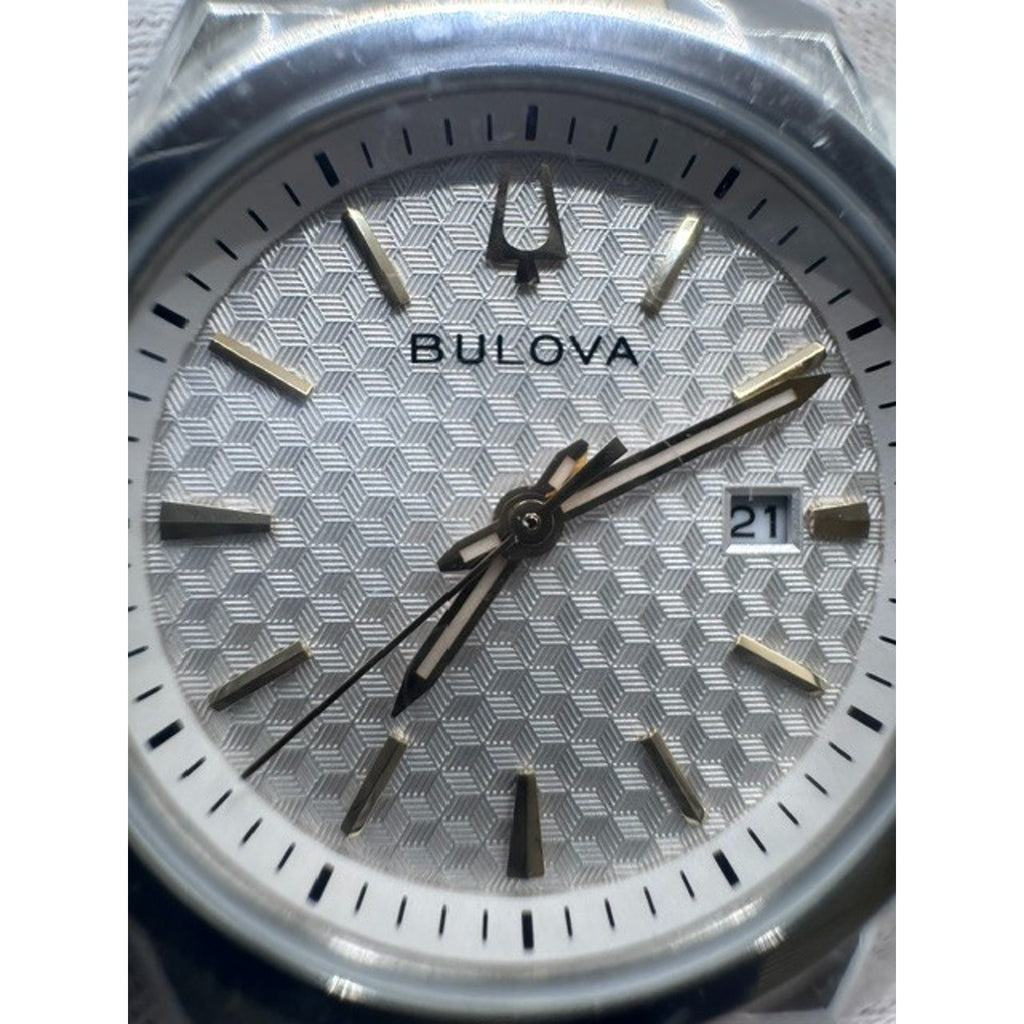 Bulova Classic Two-Tone Stainless Steel Quartz Men's Watch 98B424 NEW