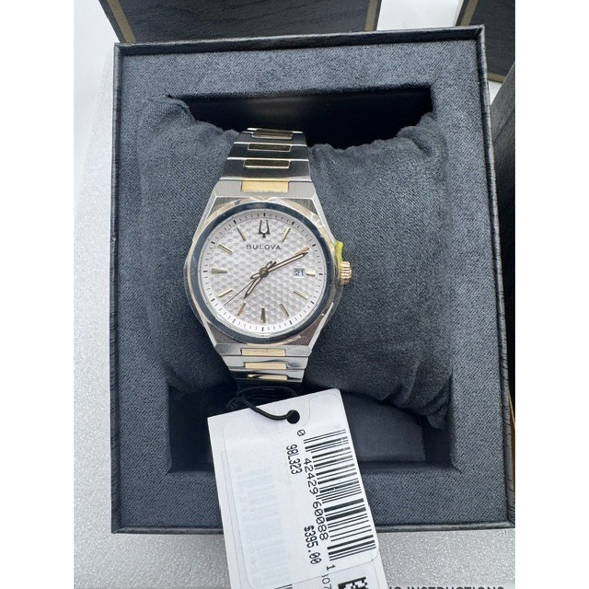 Bulova Couple Watch Classic Two Tone Stainless Steel Quartz Her & His Matching