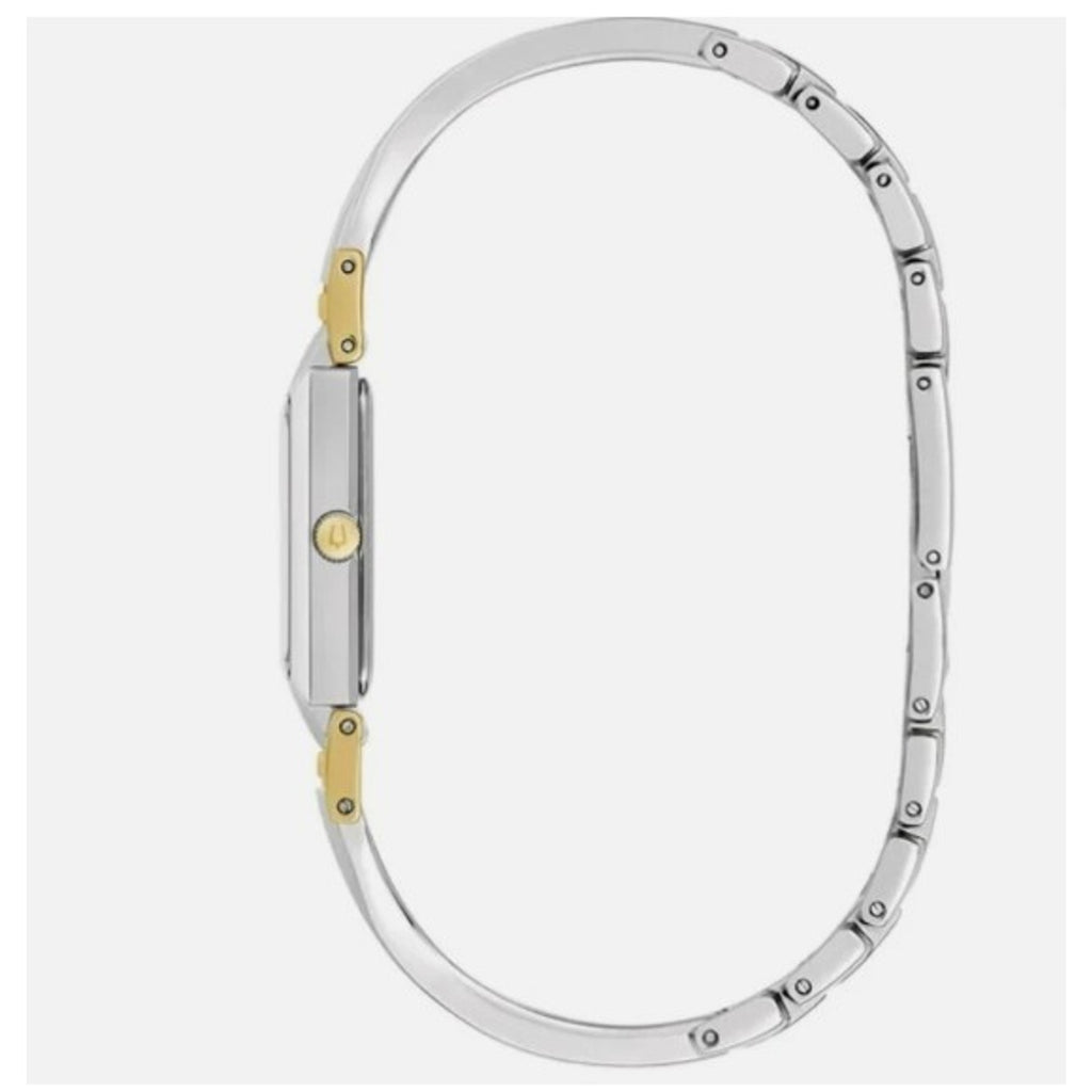 Bulova Classic 98P229 Women's 18x26mm Diamond Two-Tone S/Steel Quartz Watch