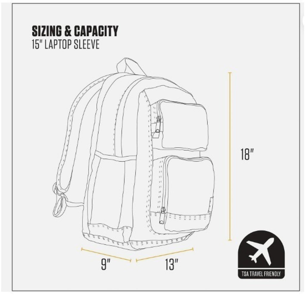 Carhartt 28L Dual-Compartment Backpack, Durable Pack with Laptop Sleeve NEW