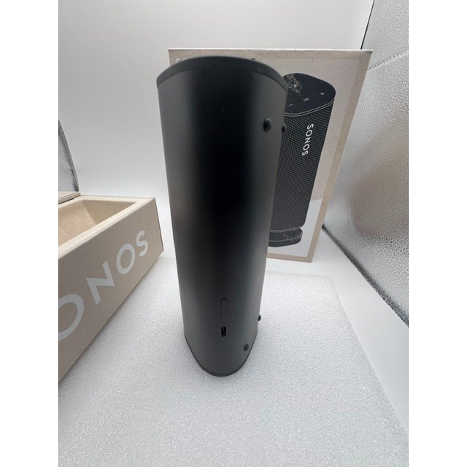 Sonos Roam & Wireless Charger Set New, Portable Smart Speaker, Bluetooth & WiFi