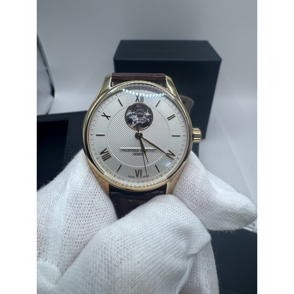 Frederique Constant FC-310MS5B5 Gold Heart Beat Automatic Mens Watch