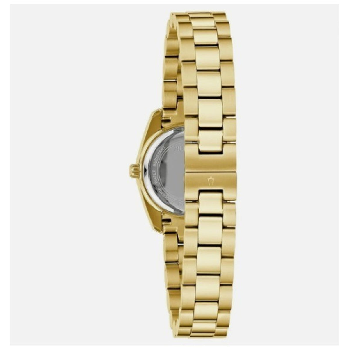 Bulova Classic Gemmed Diamond Stainless Steel Quartz Women's Watch - 98L315