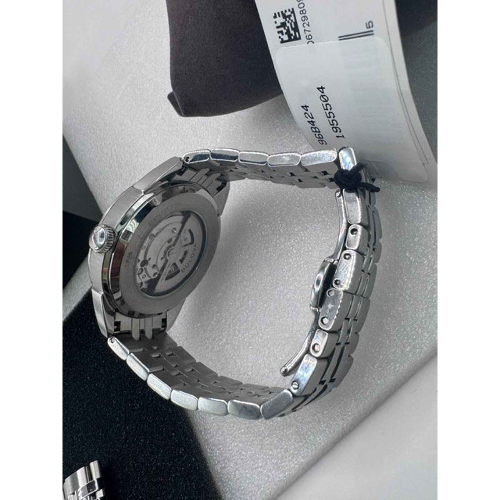 Bulova Sutton 96B424 Sutton Stainless Steel Automatic Men's Watch New MSRP- $349