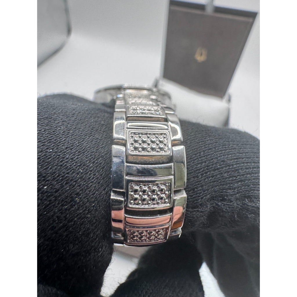 Bulova Women's Crystal MOP Dial Quartz Watch 96L311