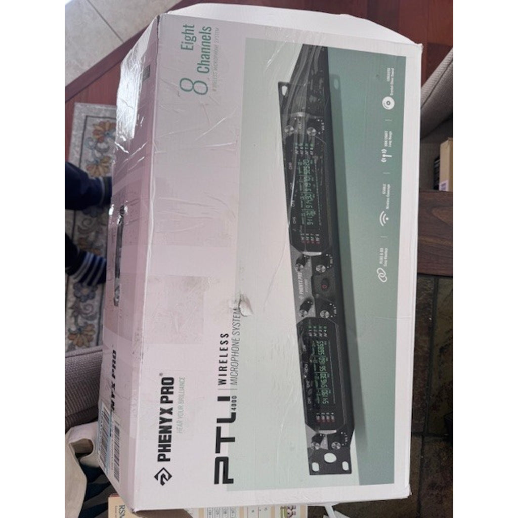 Phenyx Pro Wireless Microphone System (PTU-4000-8H)