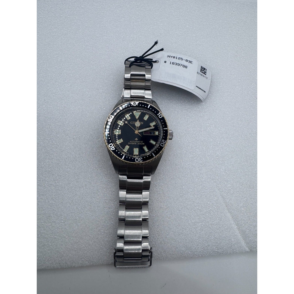 Citizen – Promaster Diver Automatic Men's Watch Black Dial NY0125-83E