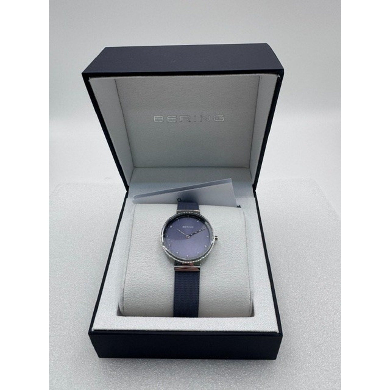 SWAROSKI Bering Women's Watch Classic Lavender Dial Stainless Steel