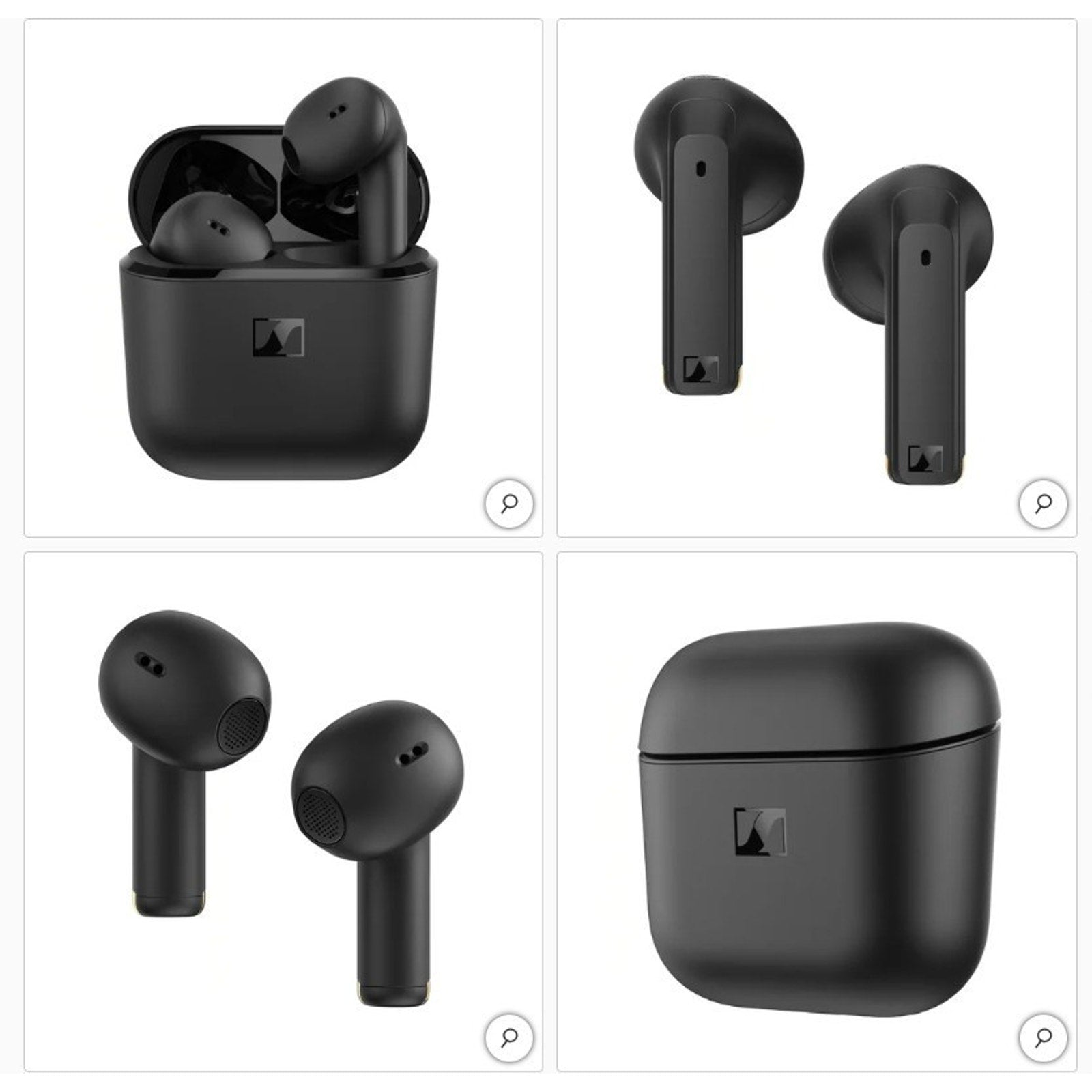 Sennheiser ACCENTUM Wireless Earbuds IPX4 28 Hours Battery - Black