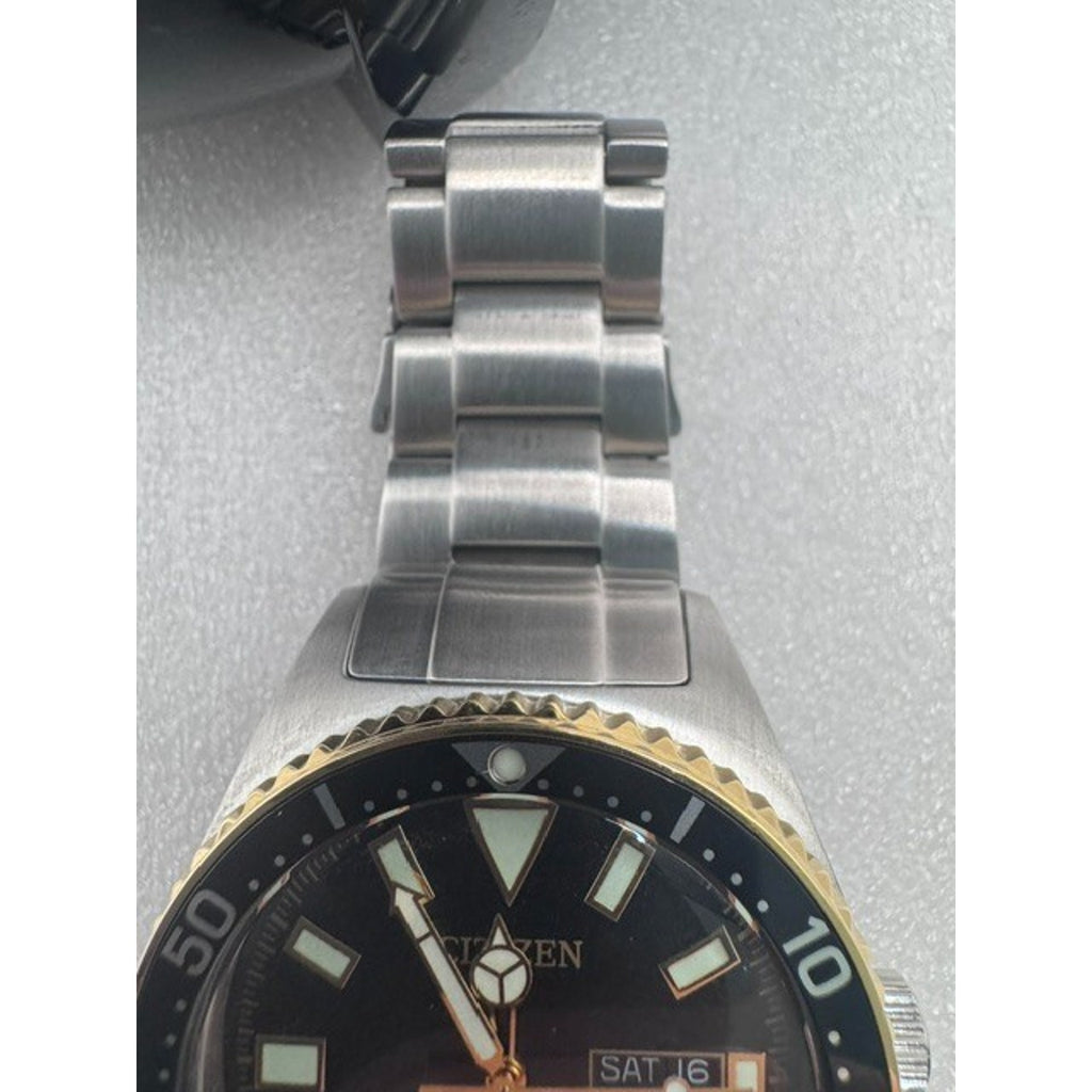 Citizen Promaster Diver NY0125-83E Automatic Black Dial Men’s Watch M-S Bracelet