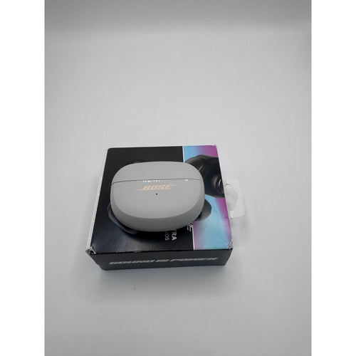 Bose Ultra Open Earbuds Bluetooth Open Ear Earbuds with OpenAudio Clip-On White