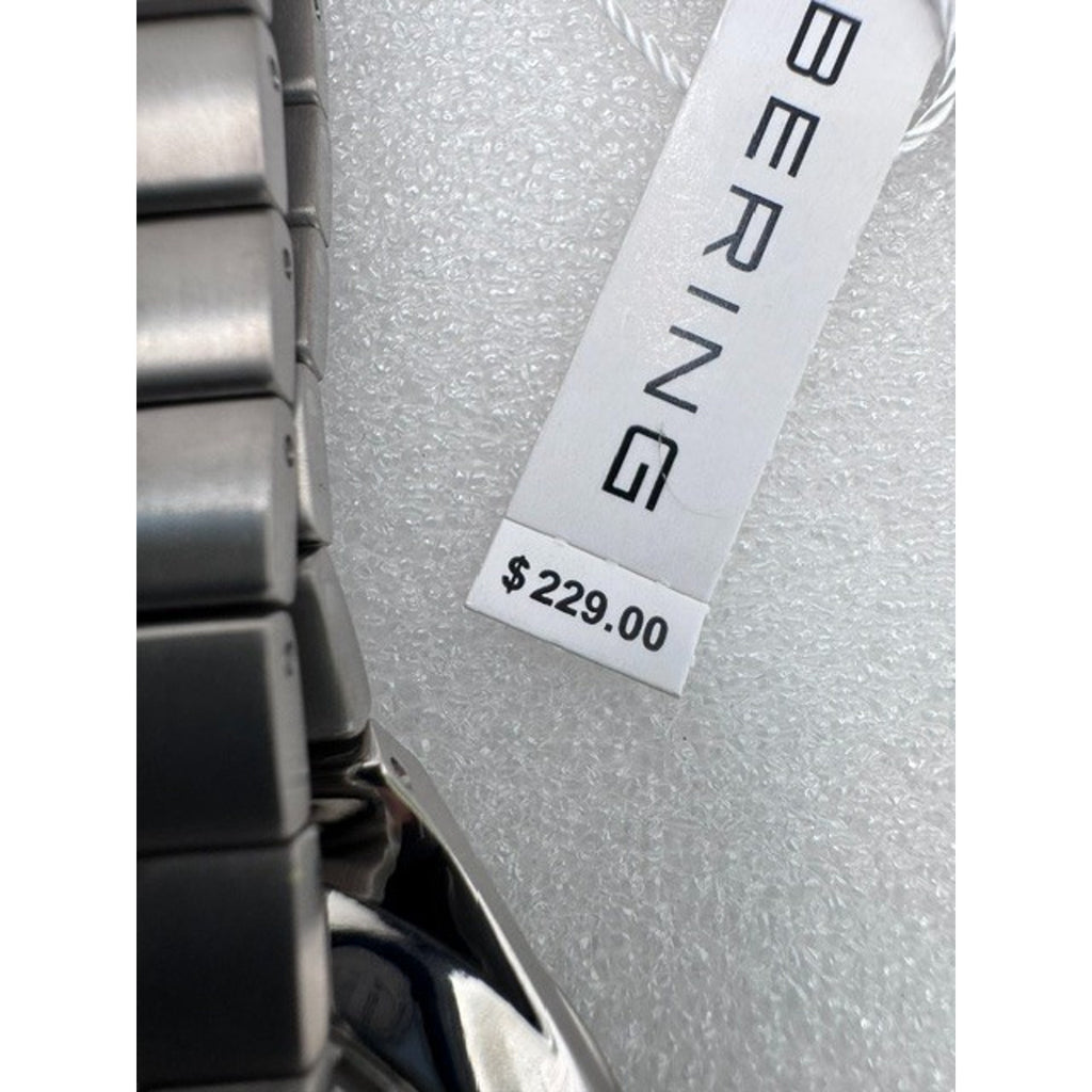 Bering Titanium Green Dial Men's Quartz Watch, 41mm 16141-708
