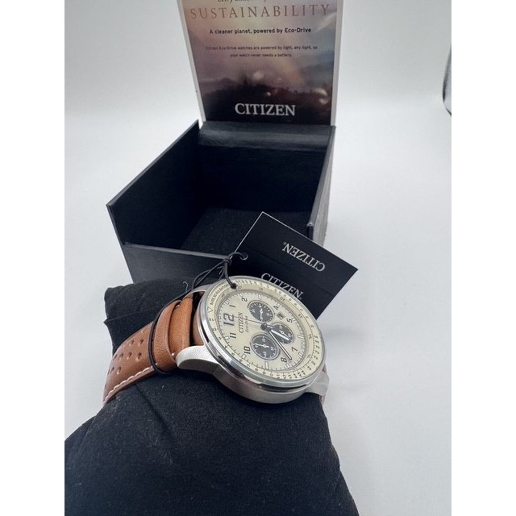 Citizen Men's Chronograph Eco-Drive Stainless Steel Watch CA4500-08X