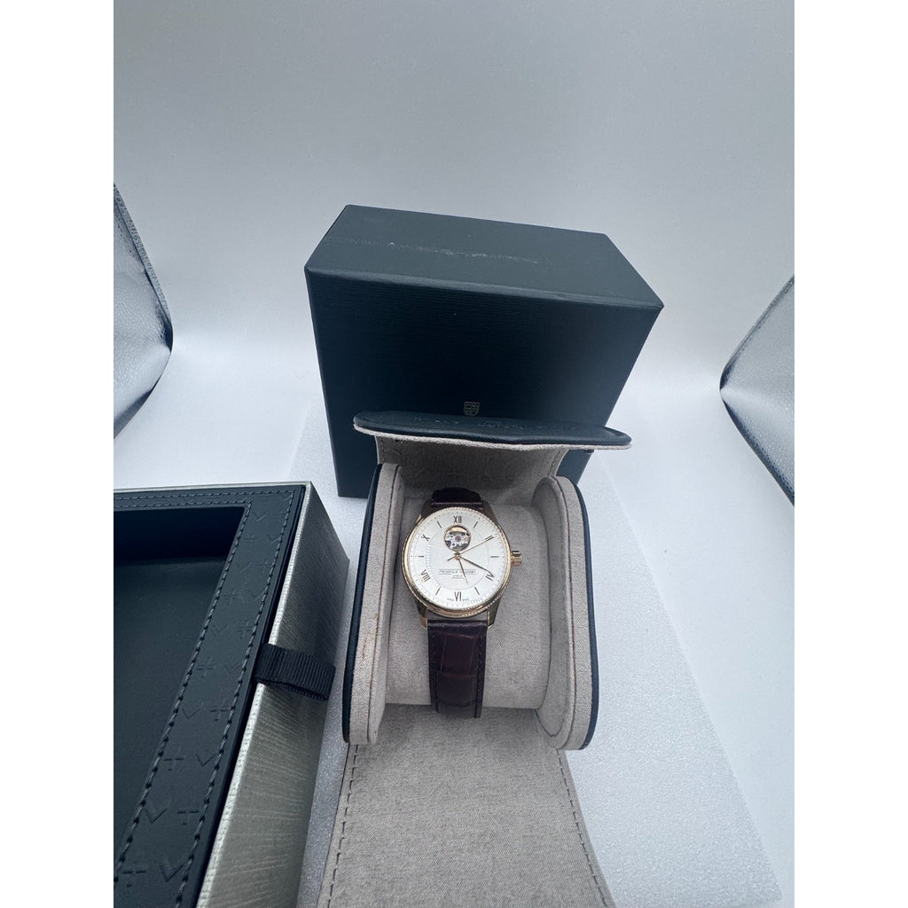 Frederique Constant FC-310MS5B5 Gold Heart Beat Automatic Mens Watch