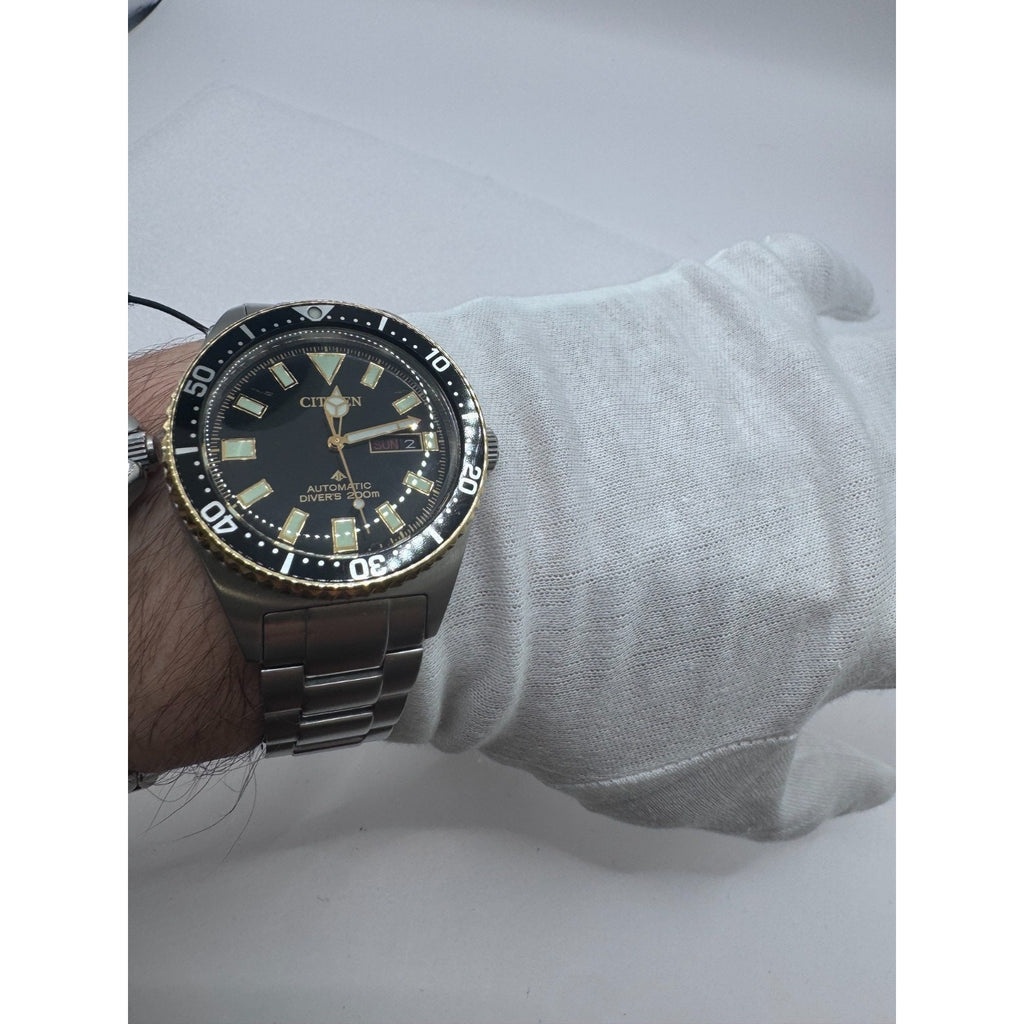 Citizen – Promaster Diver Automatic Men's Watch Black Dial NY0125-83E