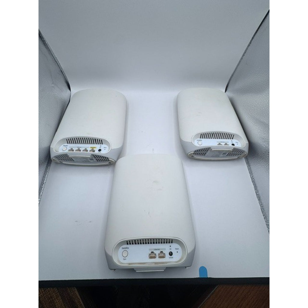 Netgear Orbi RBK763-100NAR AX5400 Mesh 1 Router + 2 Satellites Certified