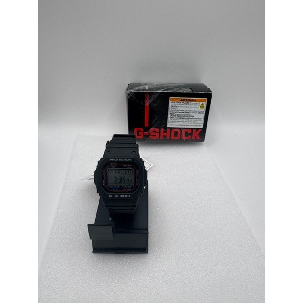 Casio G-Shock GW-M5610U-1 Men's Solar Black Resin Sport Watch