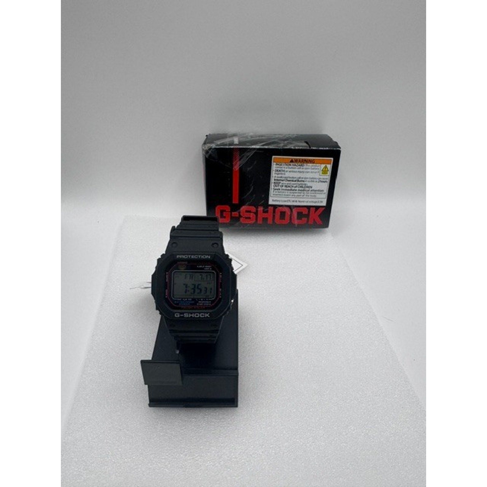 Casio G-Shock GW-M5610U-1 Men's Solar Black Resin Sport Watch