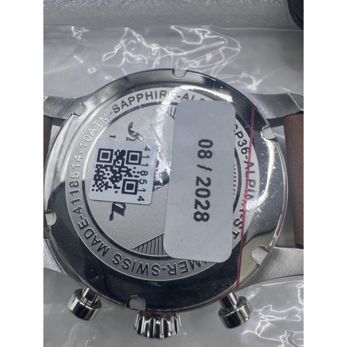 Alpina Pilot Chronograph Mens Watch AL-372GR4S26
