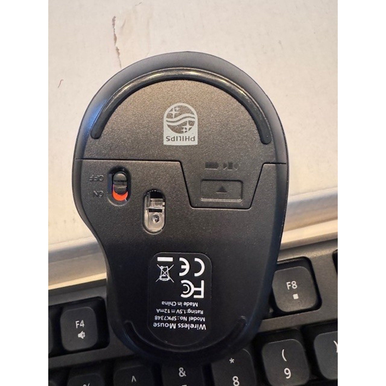 PHILIPS Wireless Keyboard and Mouse Combo-Ergonomic Keyboard and Mouse Wireless
