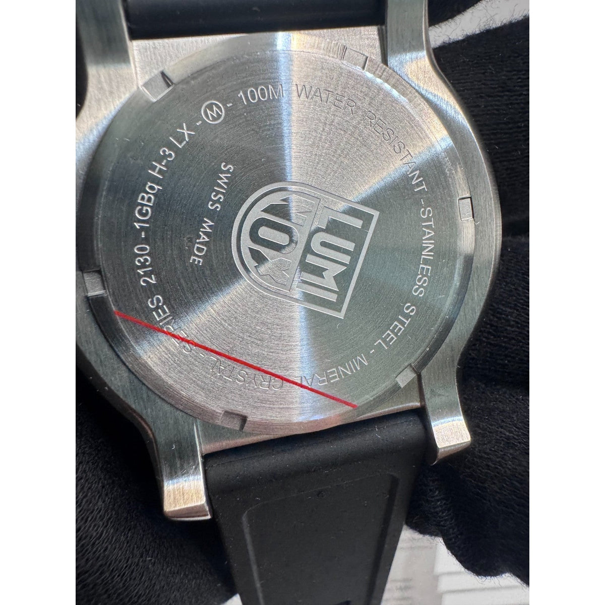 Luminox Men's Manta Ray Steel X2.2133 Blue Dial Polyurethane Watch